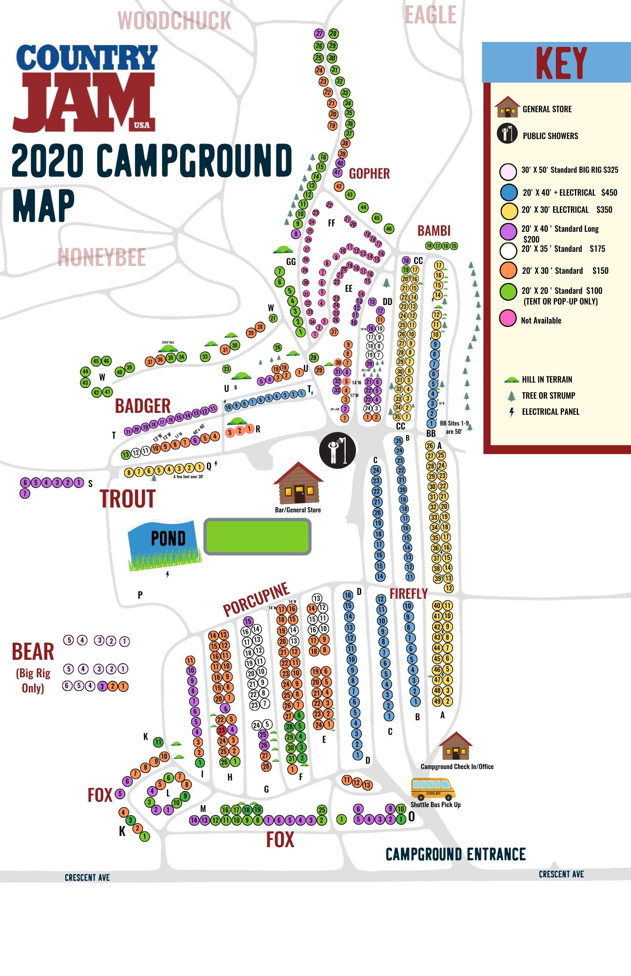 Country Jam Vip Seating Chart